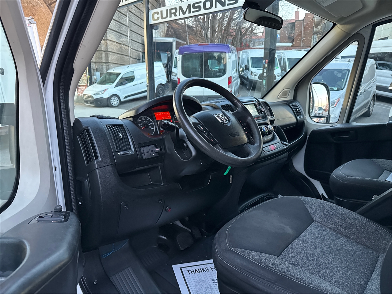 RAM ProMaster Cargo Van 1500 High Roof 136" WB 2014