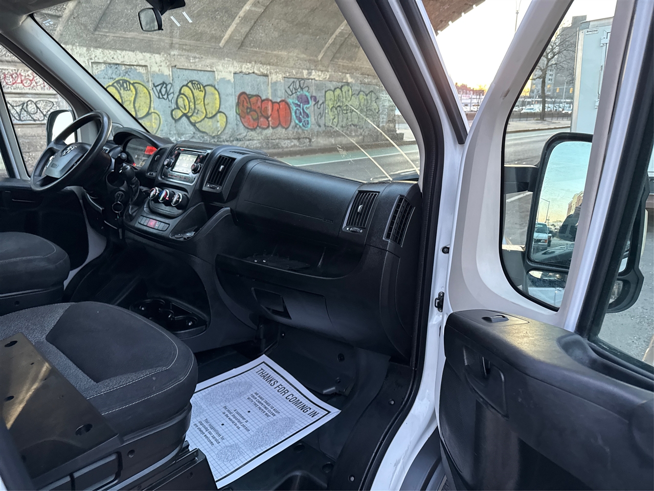 RAM ProMaster Cargo Van 1500 High Roof 136" WB 2014