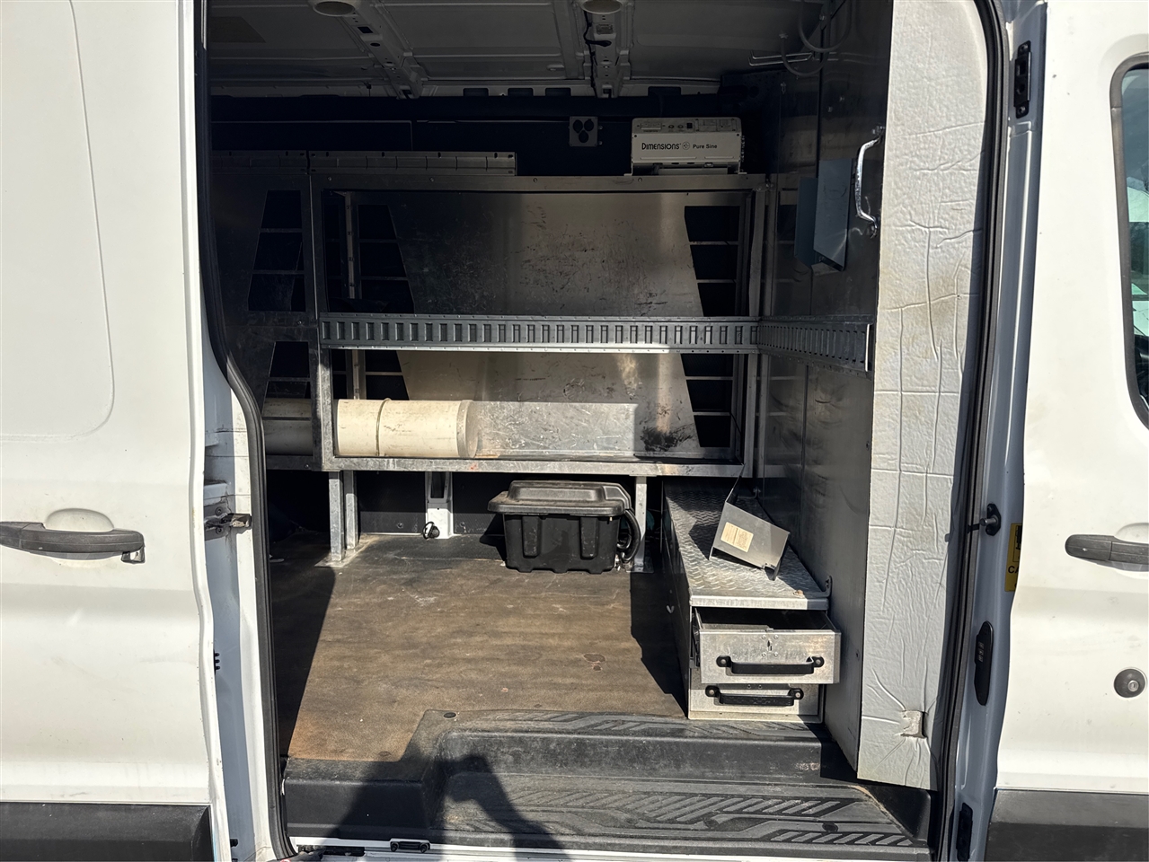 Ford Transit Van T-350 148" Med Rf 9500 GVWR Sliding RH Dr 2017