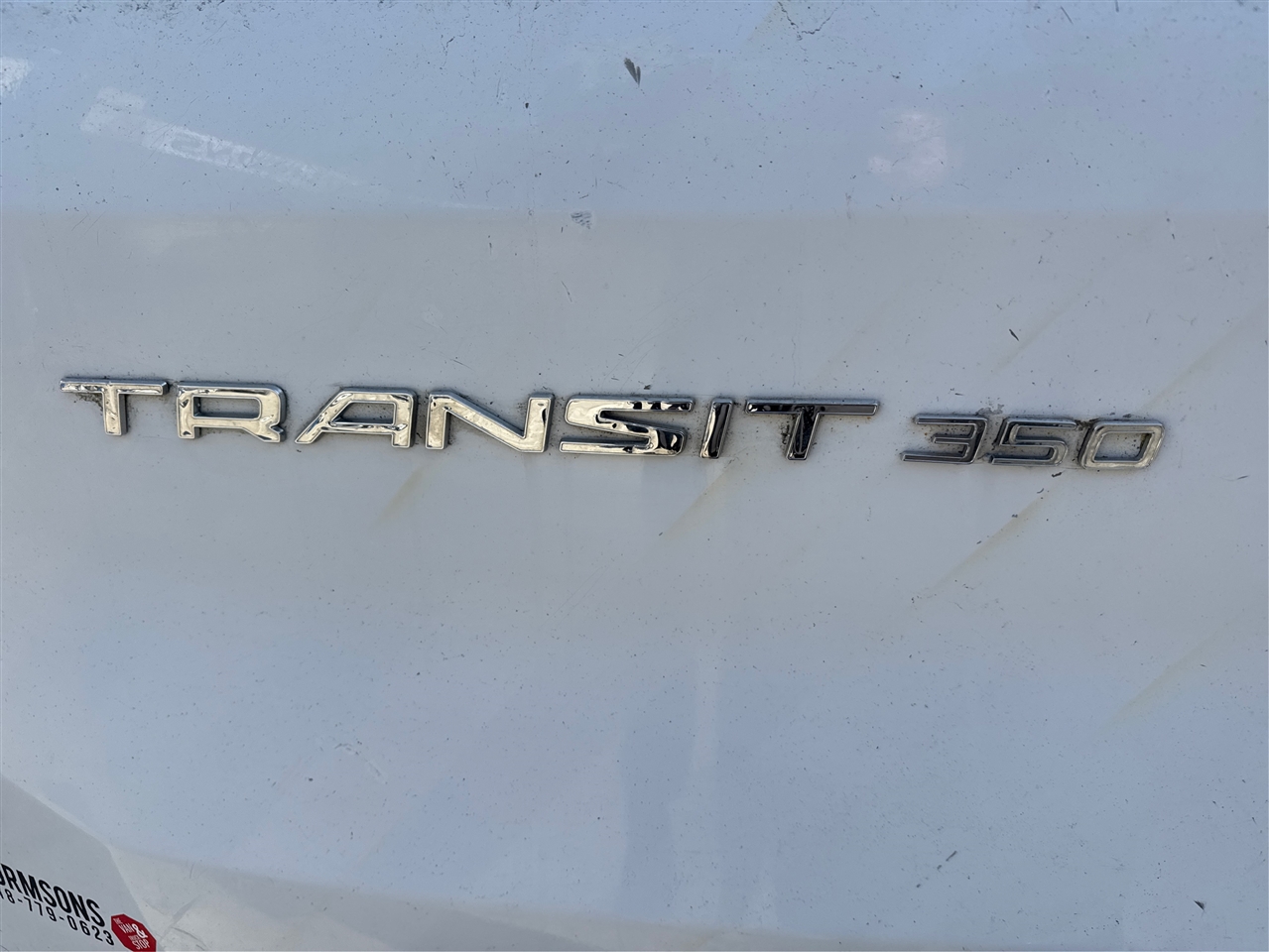 Ford Transit Van T-350 148" Med Rf 9500 GVWR Sliding RH Dr 2017