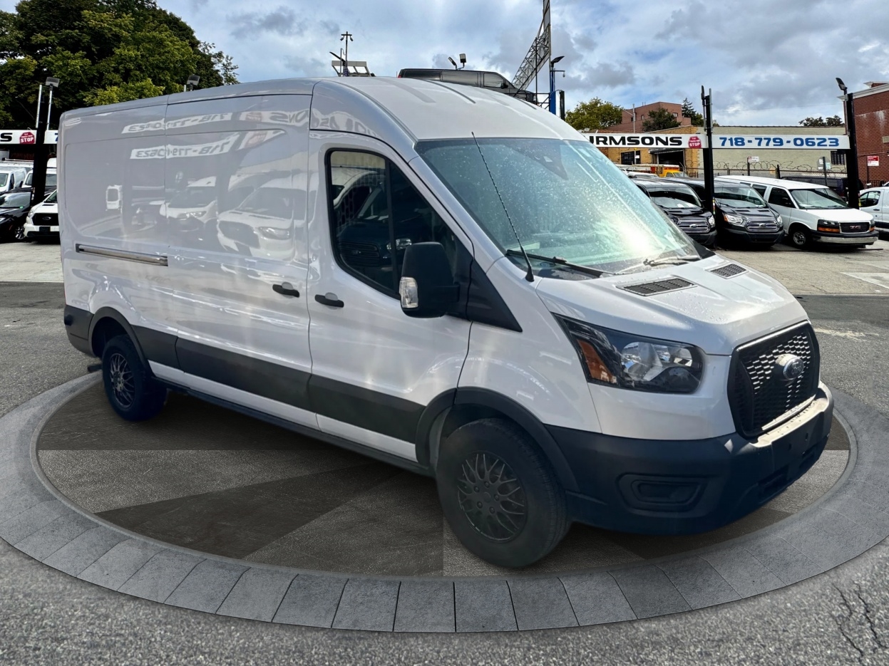 2021 Ford Transit Cargo Van T-150 130" Med Rf 8670 GVWR RWD