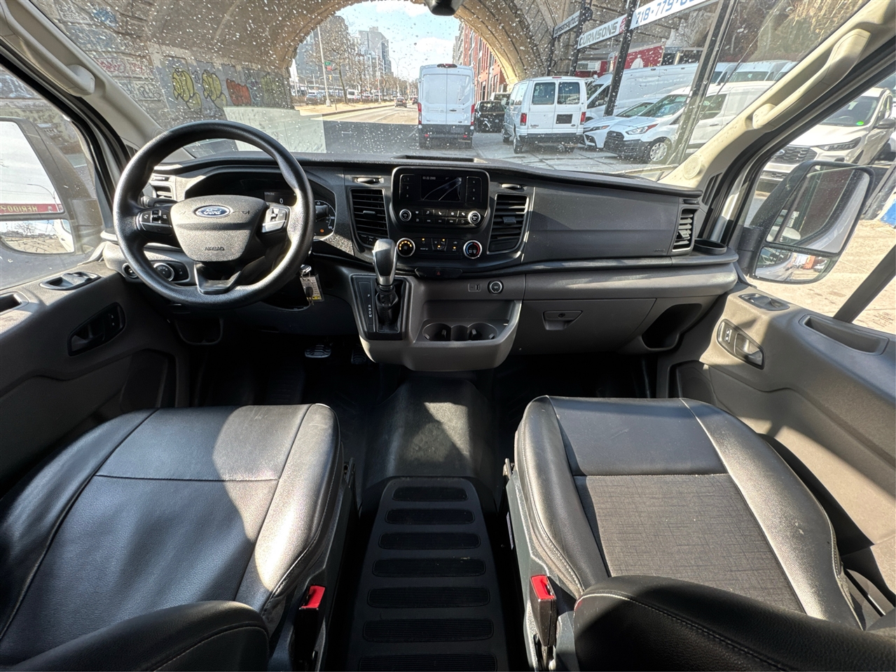 Ford Transit Cargo Van T-150 130" Med Rf 8670 GVWR RWD 2021