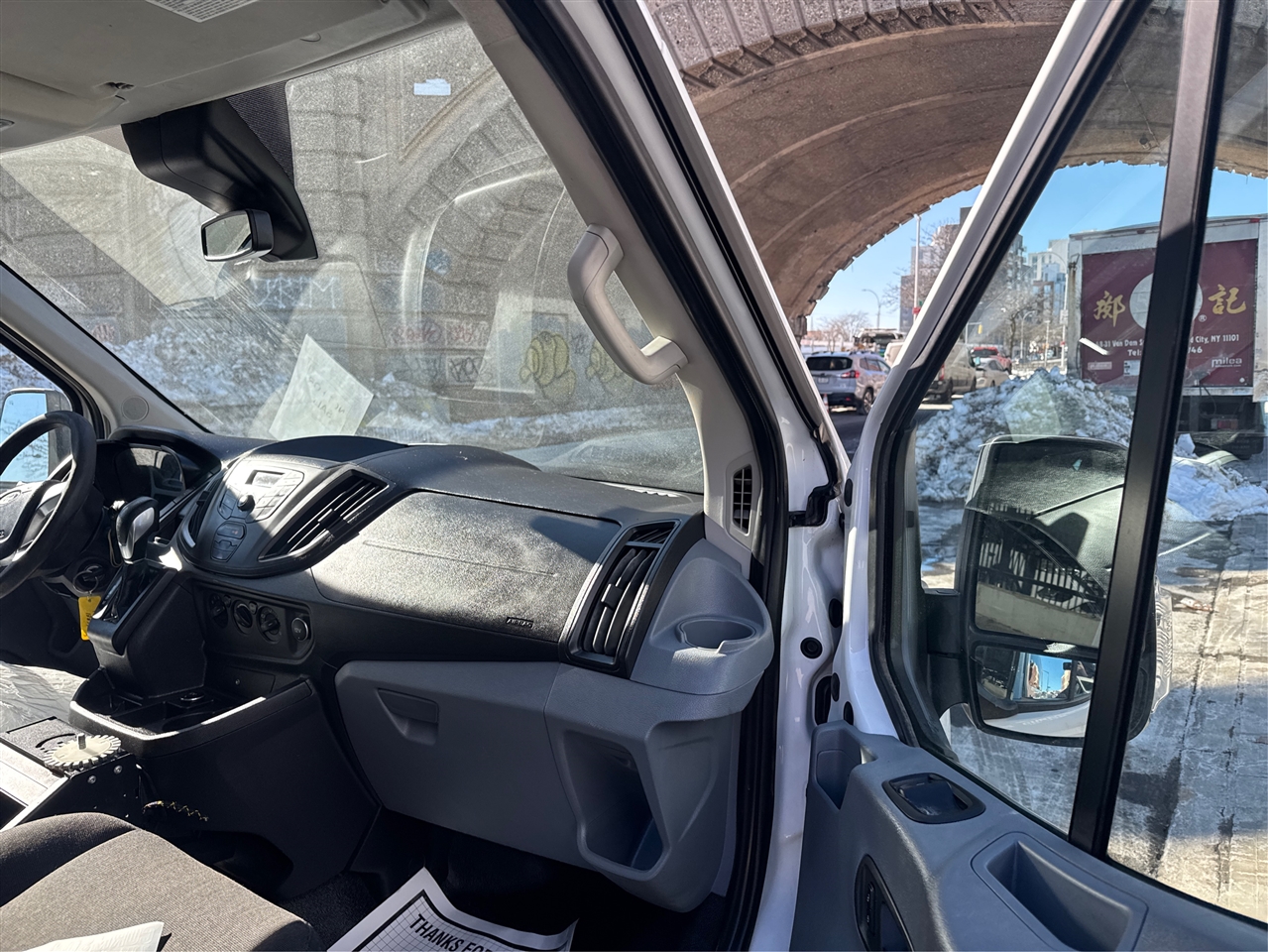 Ford Transit Van T-350 148" Med Rf 9500 GVWR Sliding RH Dr 2017