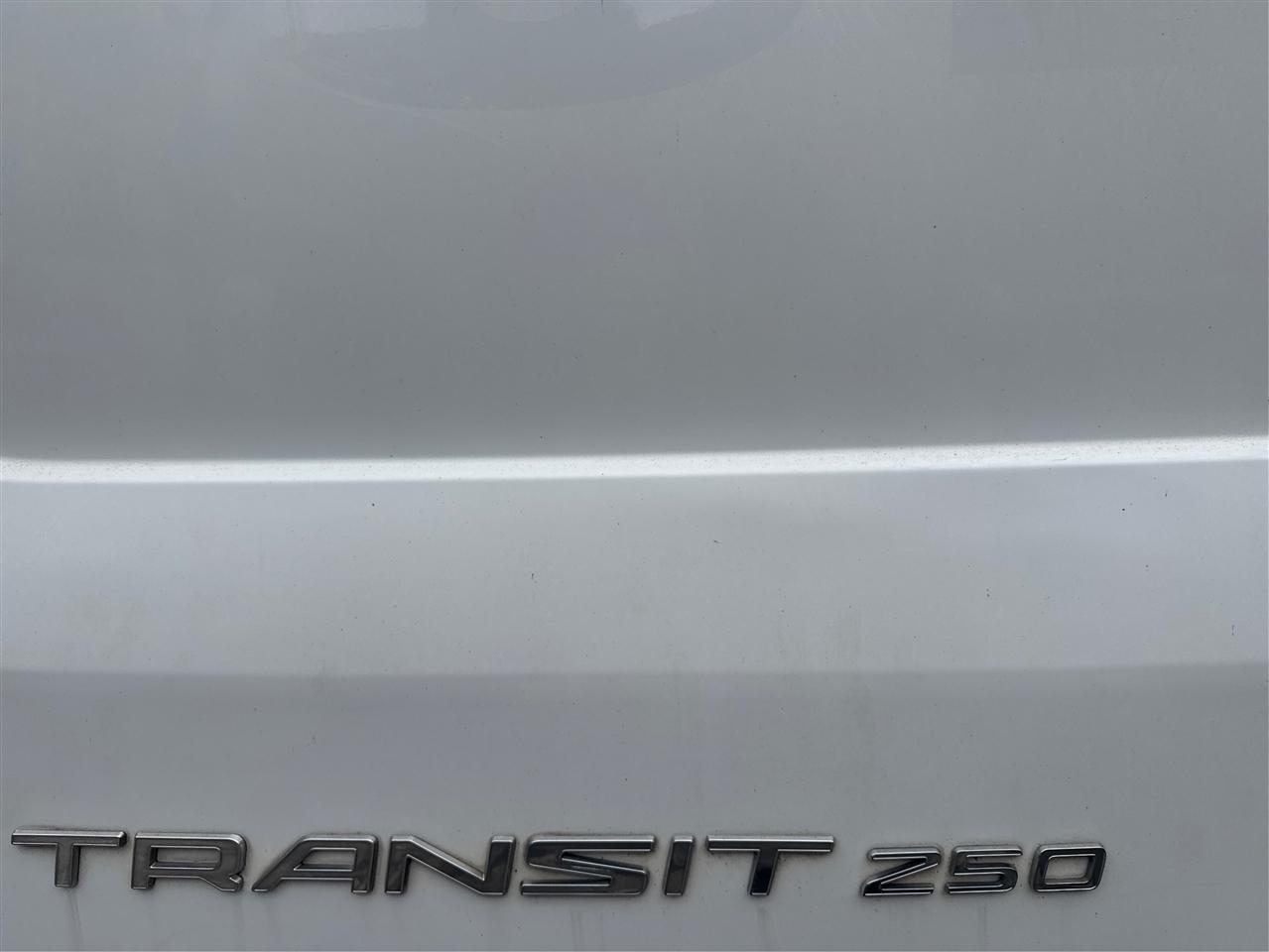 Ford Transit Van T-250 130" Low Rf 9000 GVWR Swing-Out RH Dr 2017