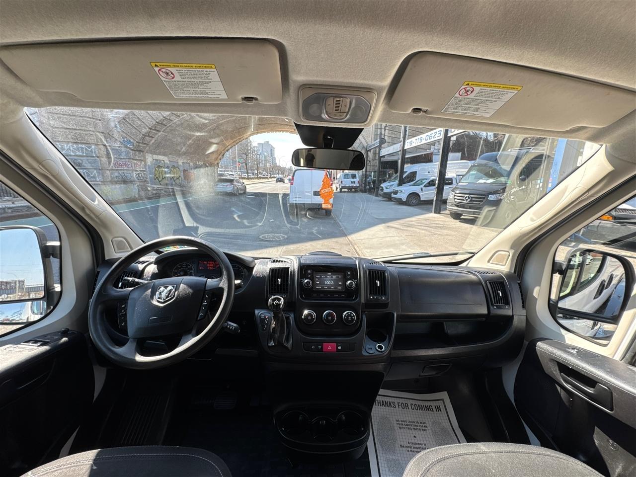 RAM ProMaster Cargo Van 1500 Low Roof 136" WB 2018