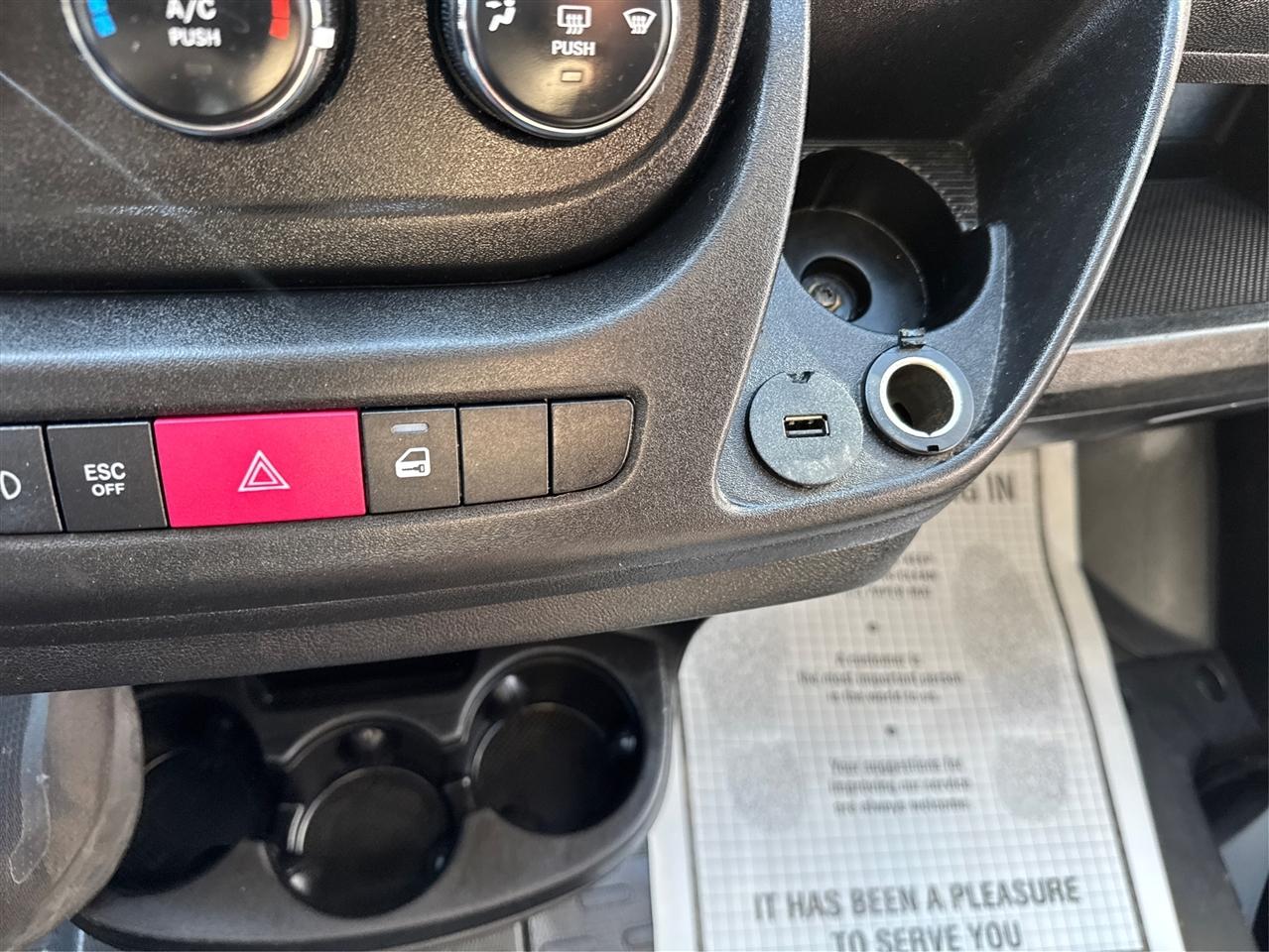 RAM ProMaster Cargo Van 1500 Low Roof 136" WB 2018