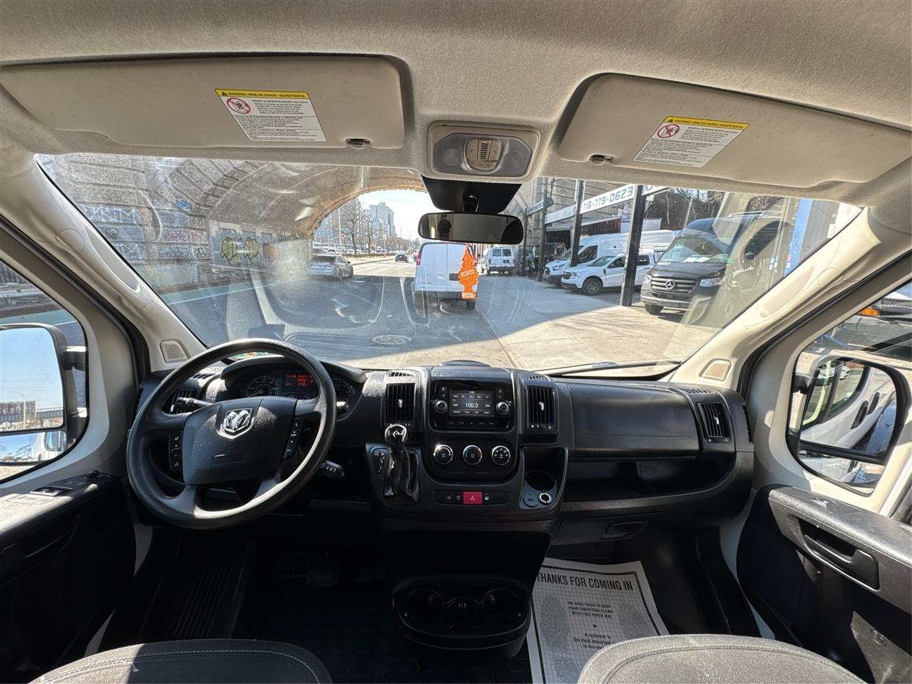 RAM ProMaster Cargo Van 1500 Low Roof 136" WB 2018