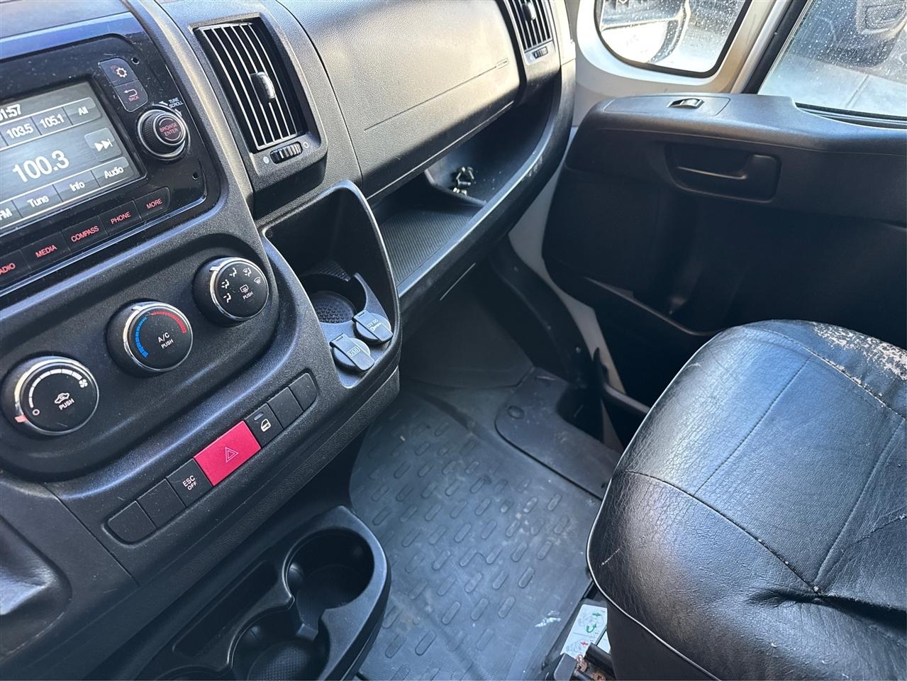 RAM ProMaster Cargo Van 1500 Low Roof 136" WB 2018