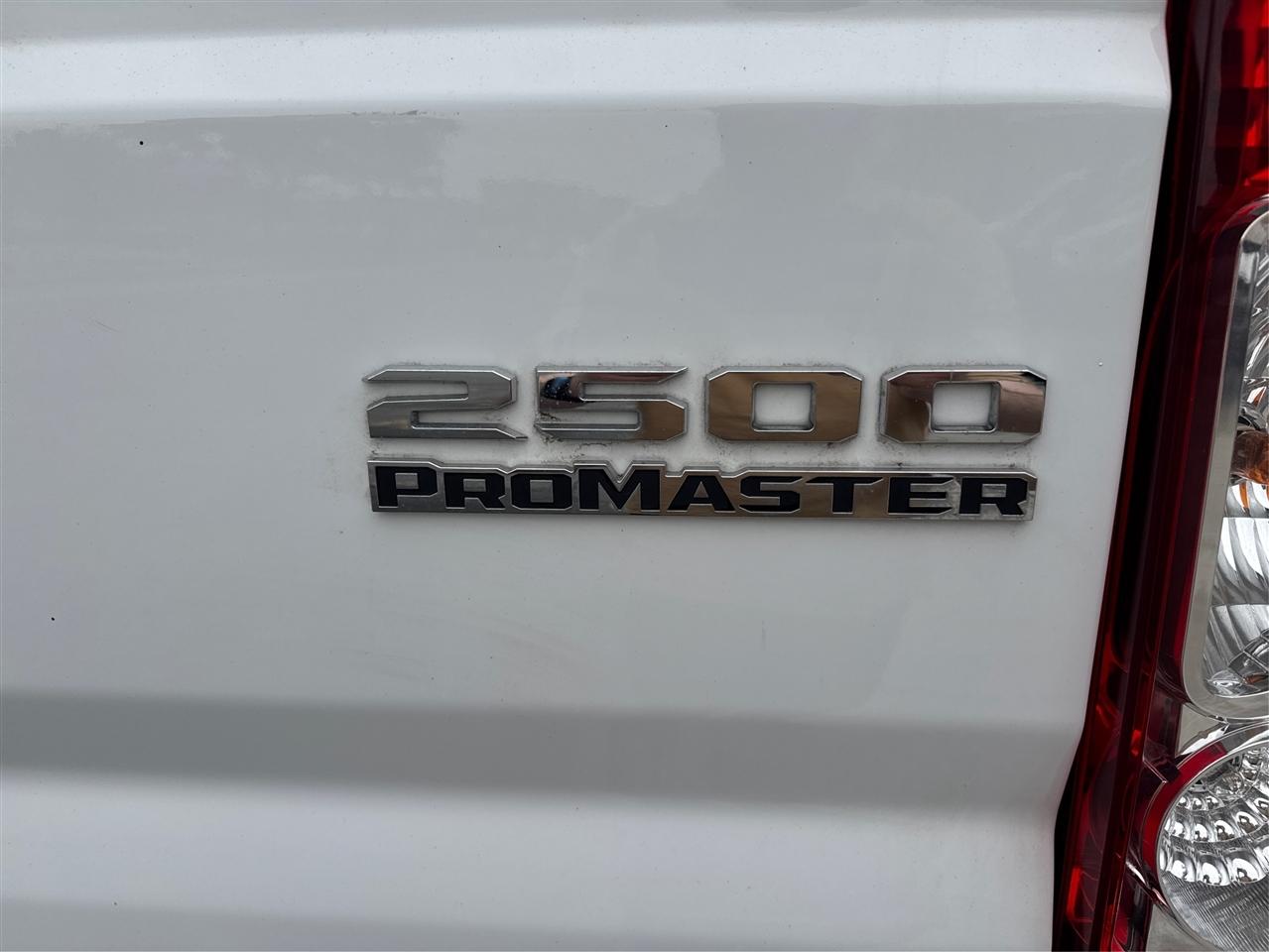 RAM ProMaster Cargo Van Tradesman 2500 High Roof 136" WB w/Pass Seat 2024