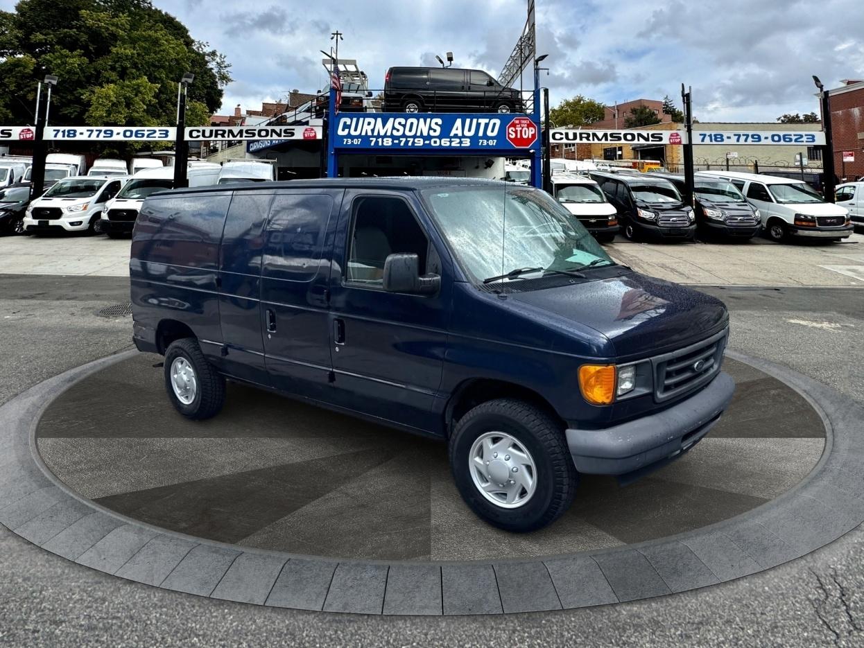 Blue 2006 Ford E-Series Van Rear-Wheel Drive Automatic