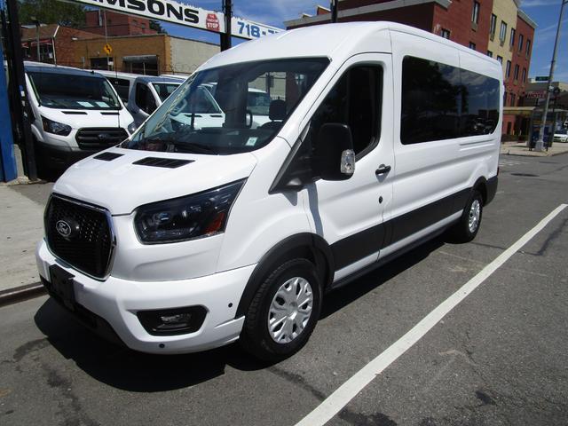 White 2026 Ford Transit Passenger Van Rear-Wheel Drive Automatic
