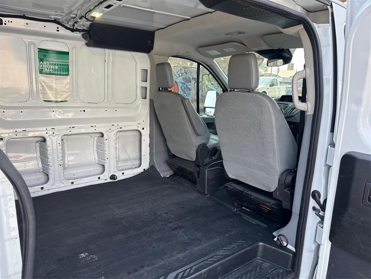 Ford Transit Van T-150 148" Low Rf 8600 GVWR Swing-Out RH Dr 2017