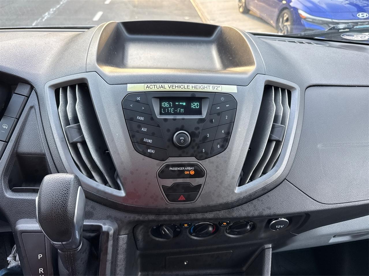 Ford Transit Van T-350 HD 148" EL Hi Rf 10360 GVWR Sldng RH Dr DRW 2017