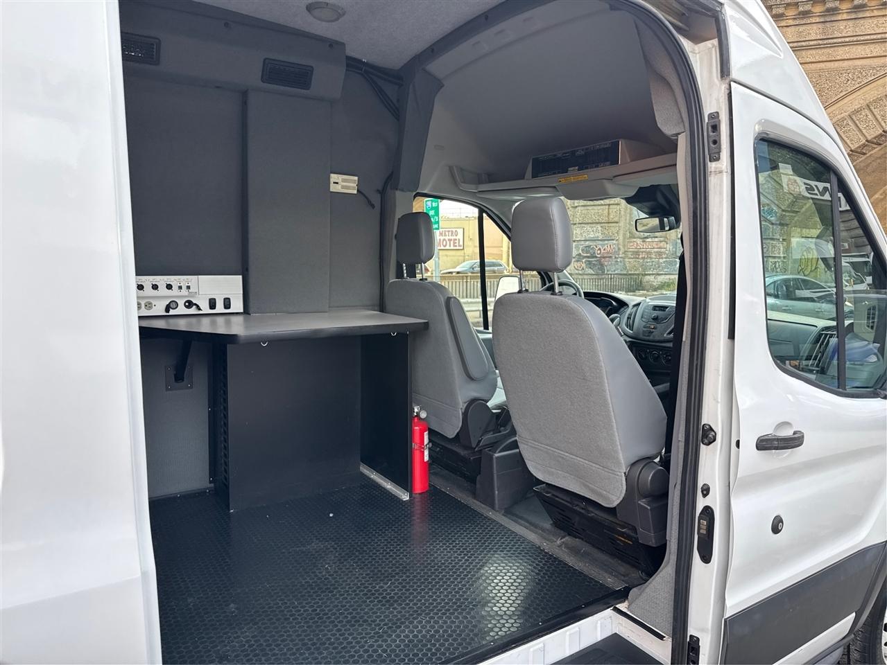Ford Transit Van T-350 HD 148" EL Hi Rf 10360 GVWR Sldng RH Dr DRW 2017