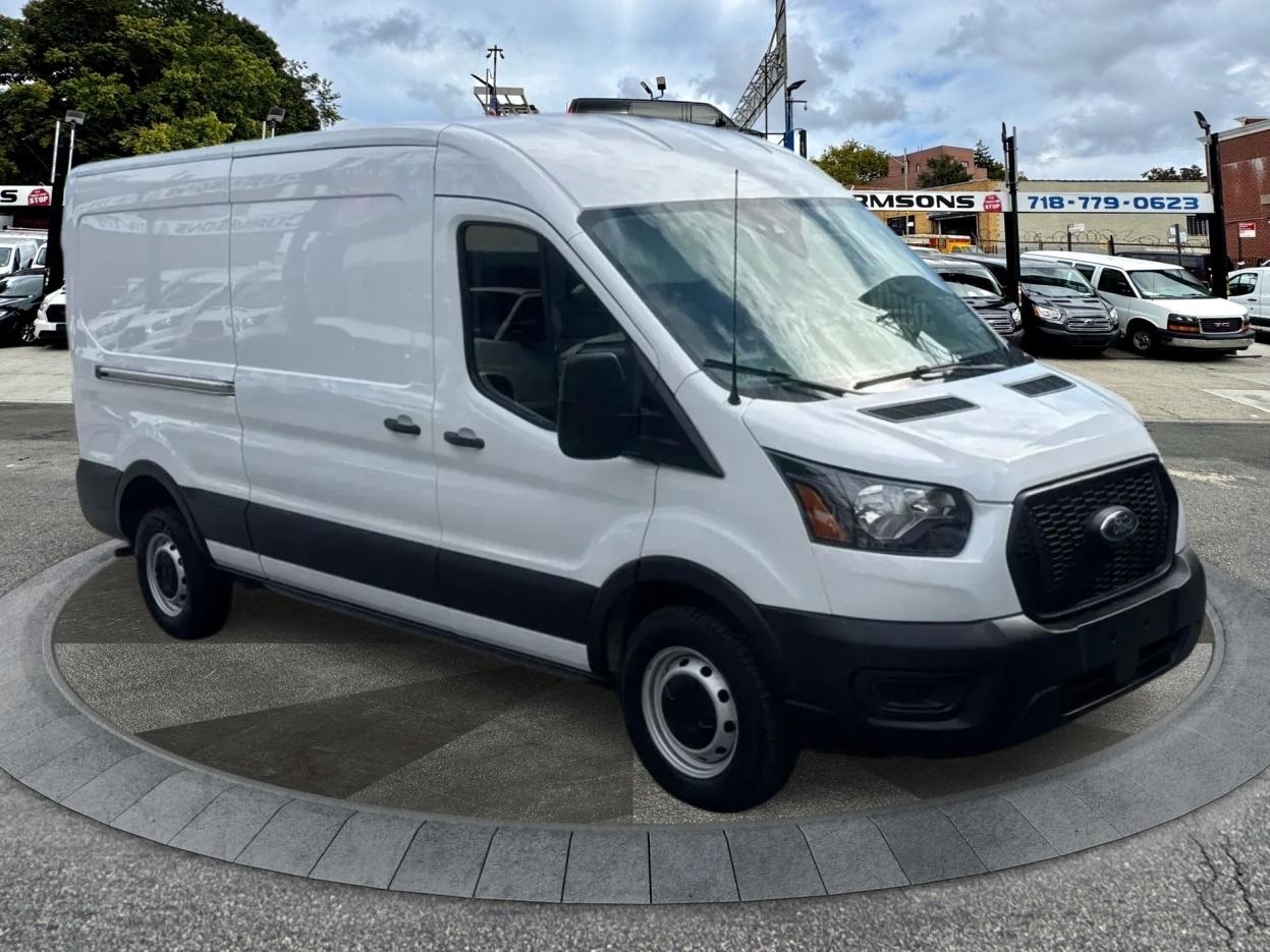 2021 Ford Transit Cargo Van T-250 148" Med Rf 9000 GVWR Sliding RH Dr