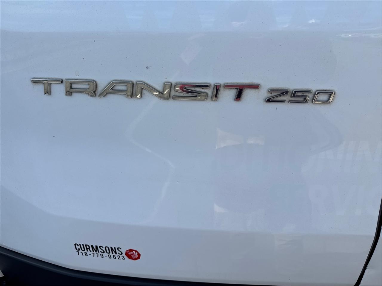 Ford Transit Van T-250 130" Low Rf 9000 GVWR Sliding RH Dr 2018