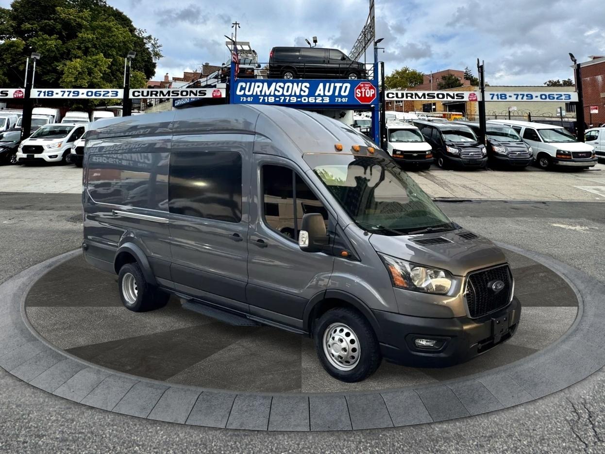 2022 Ford Transit Cargo Van T-350 HD 148" EL Hi Rf 11000 GVWR DRW RWD