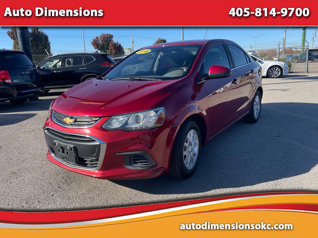2018 Chevrolet Sonic LT Auto Sedan