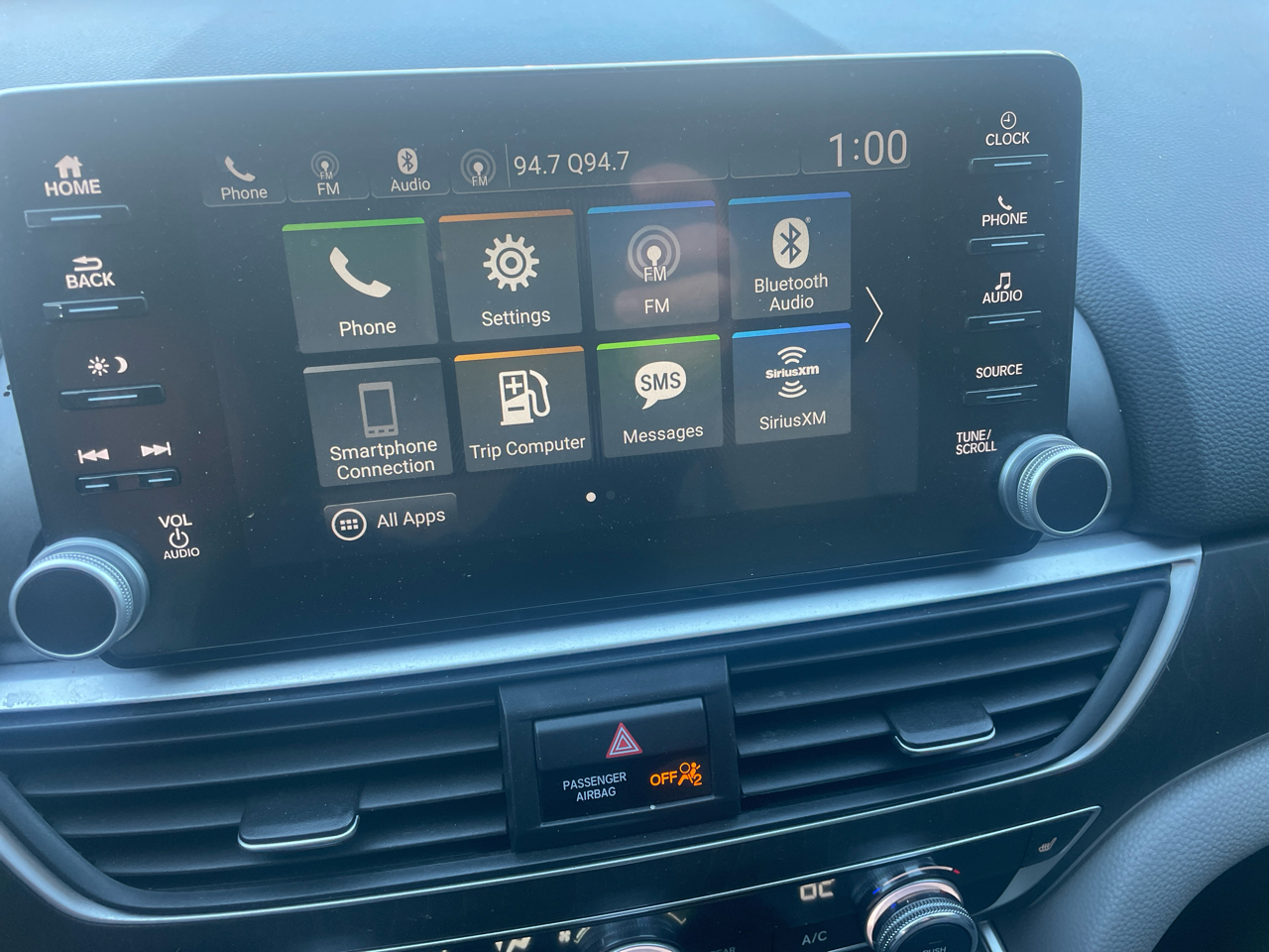 Honda Accord EX-L CVT 2019