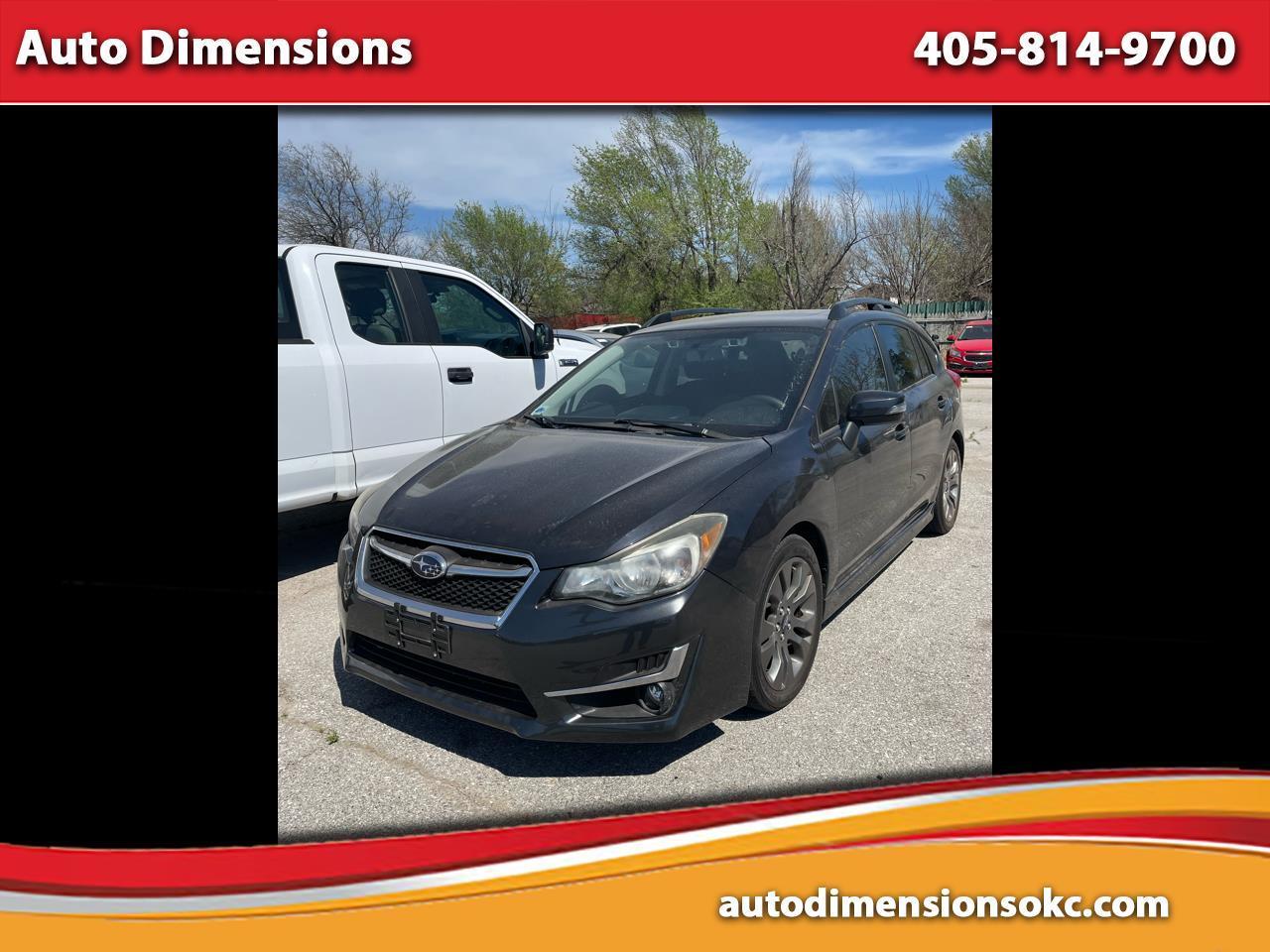 2016 Subaru Impreza 2.0i Sport Limited PZEV 5-Door