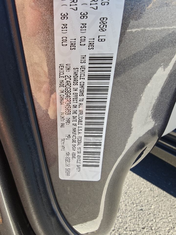 Dodge Grand Caravan SE 2016