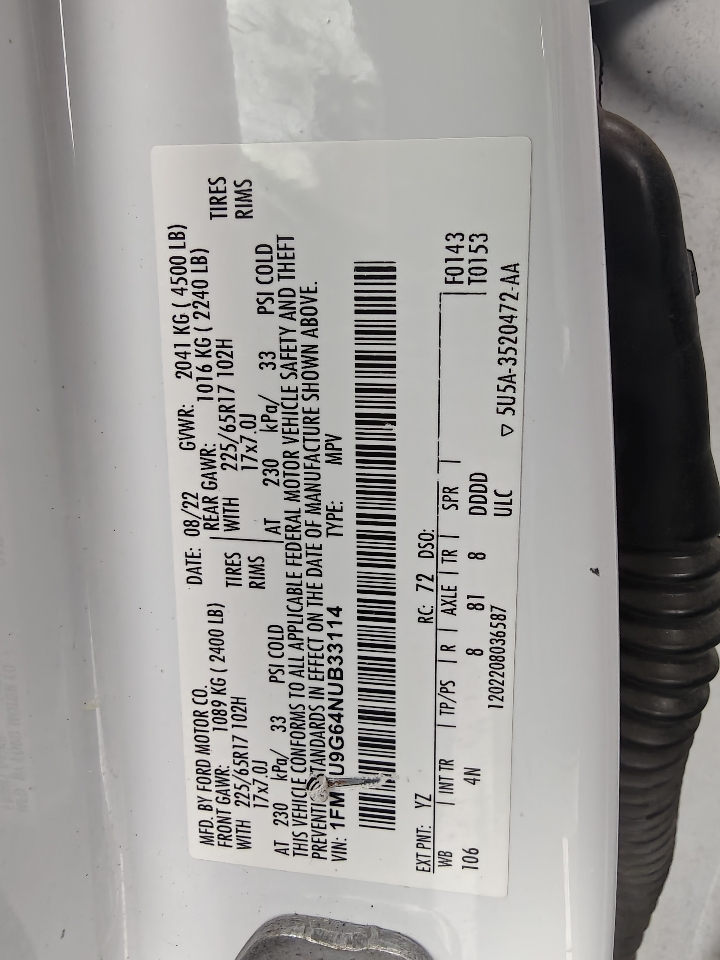 Ford Escape SE AWD 2022