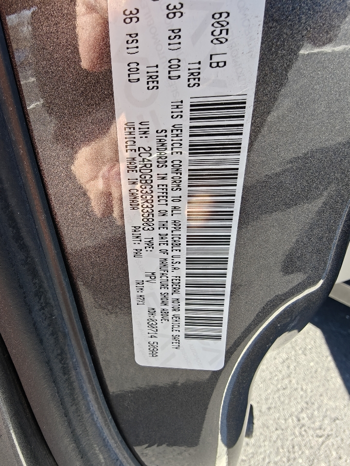 Dodge Grand Caravan SE 2016