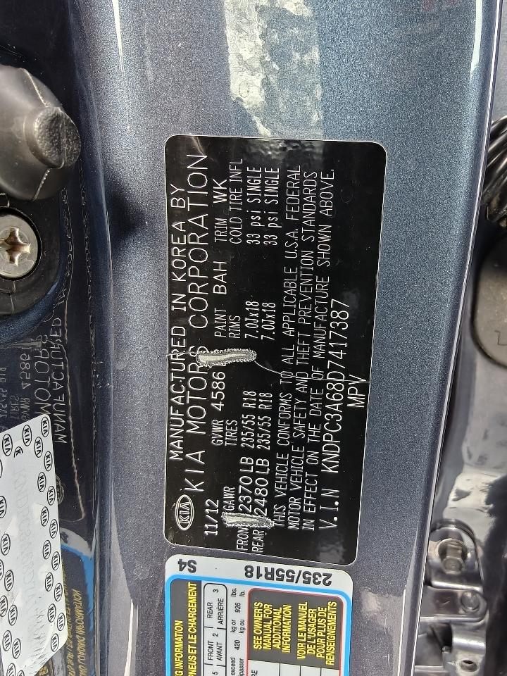 Kia Sportage LX FWD 2013