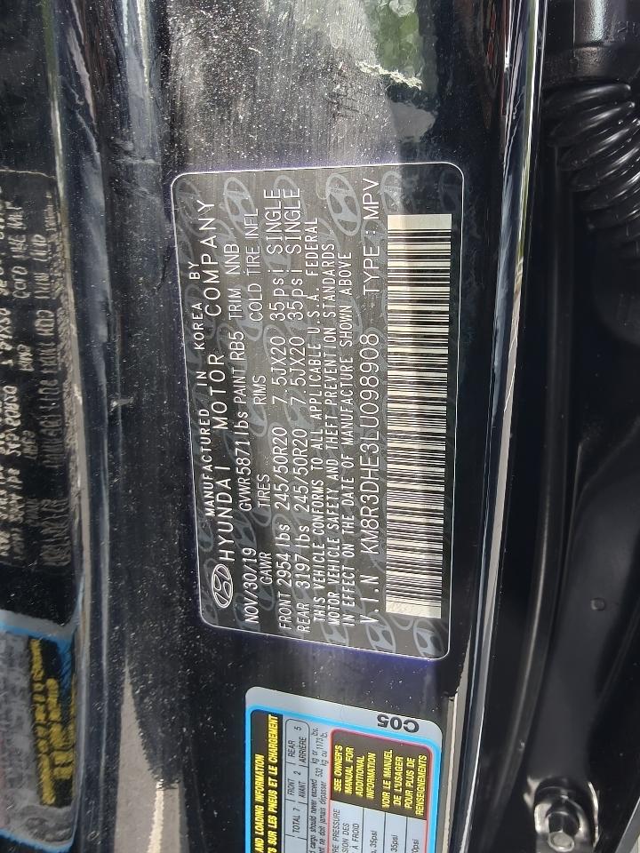 Hyundai Palisade SEL AWD 2020