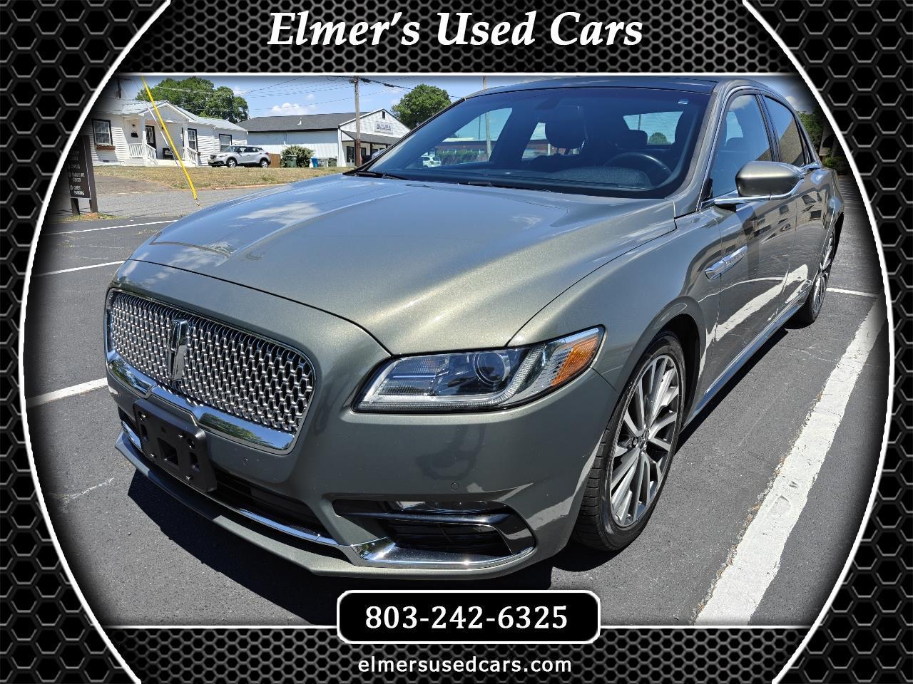 2017 Lincoln Continental Select AWD