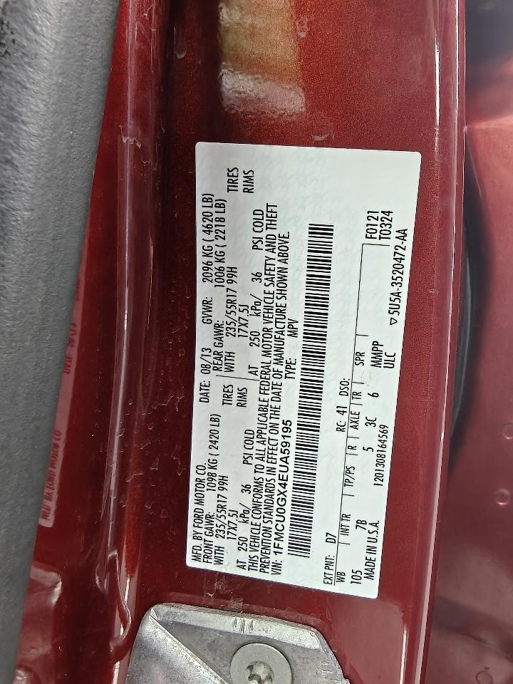 Ford Escape SE FWD 2014