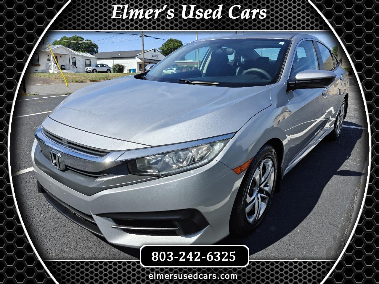 2017 Honda Civic 4dr Sedan LX Auto