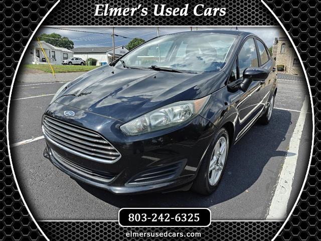 Black 2019 Ford Fiesta SE FWD Sedan Front-Wheel Drive Automatic