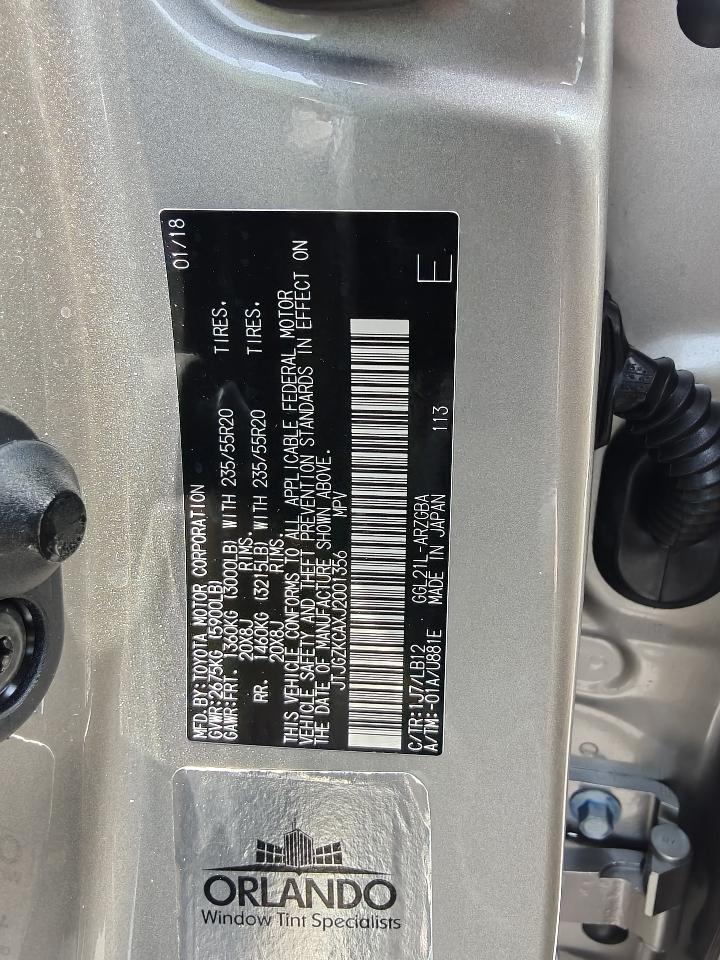 Lexus RX 350L FWD 2018