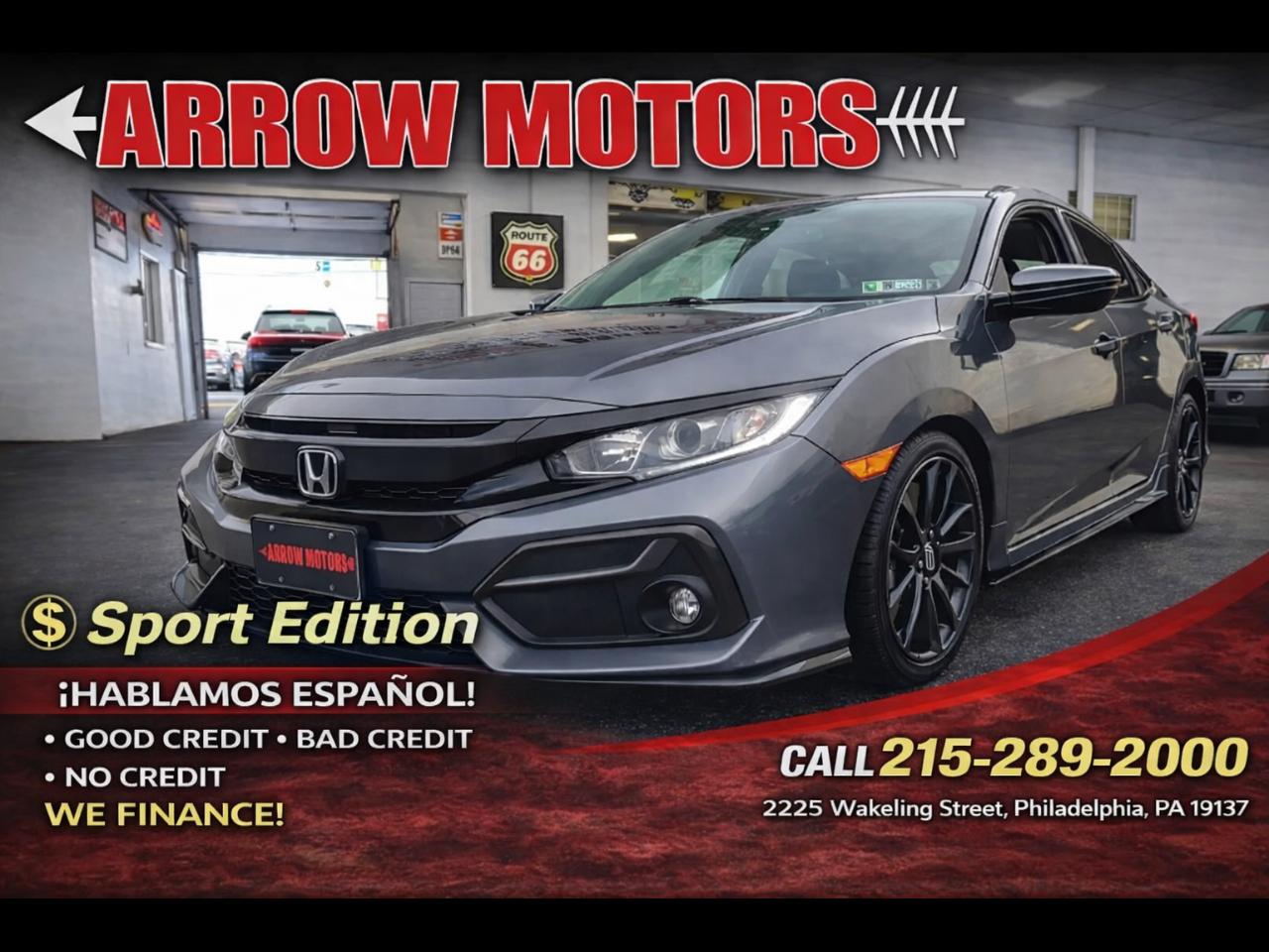 2020 Honda Civic Hatchback Sport