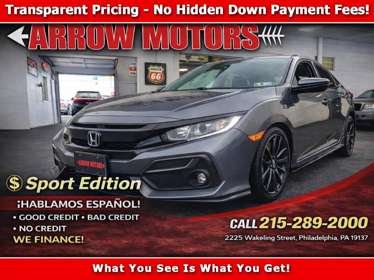 2020 Honda Civic Hatchback Sport Hatchback 4D
