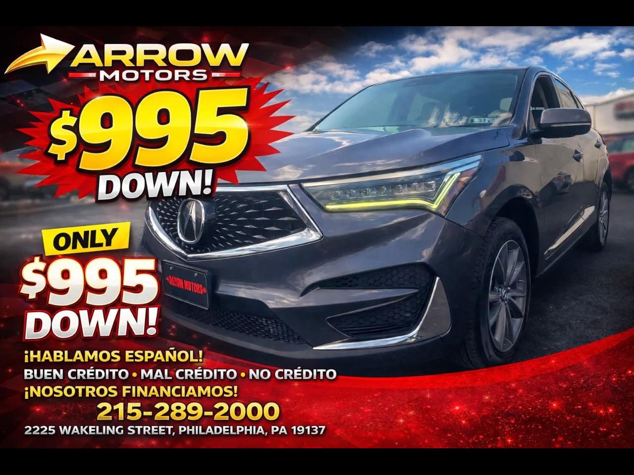 2019 Acura RDX SH-AWD Technology Pkg Sport Utility 4D