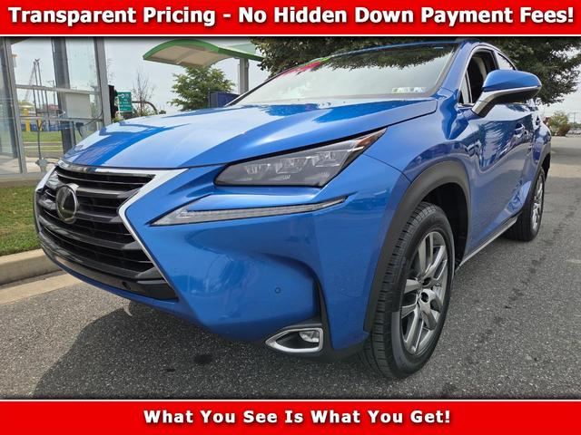 Blue 2016 Lexus NX SUV / Crossover All-Wheel Drive 6-Speed Automatic