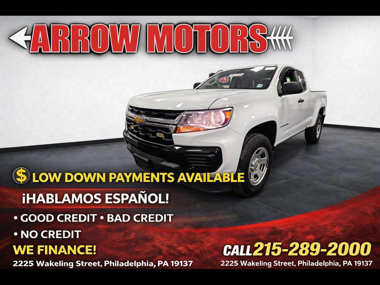 2021 Chevrolet Colorado Work Truck Pickup 4D 6 ft