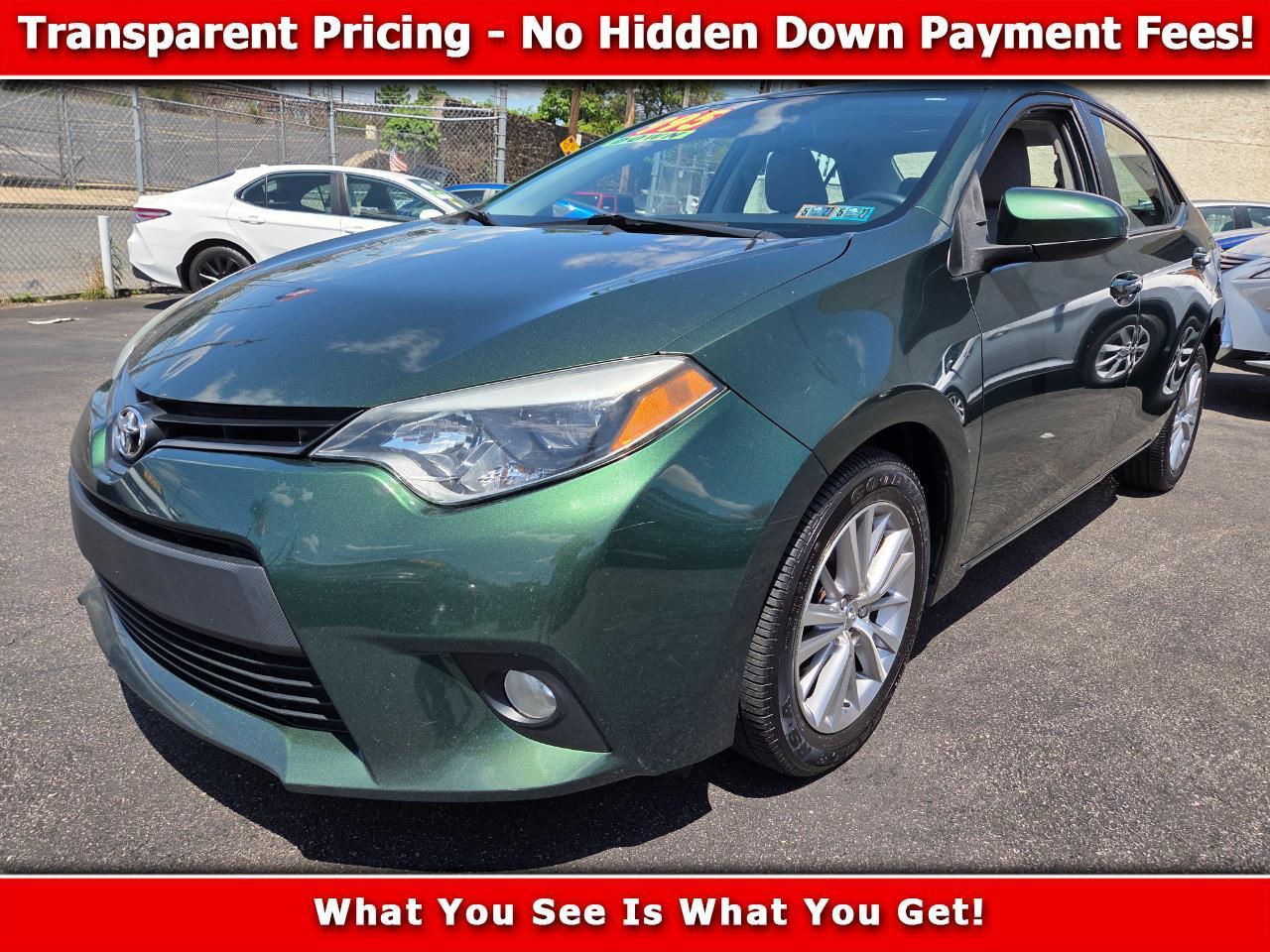 2014 Toyota Corolla LE Plus Sedan 4D