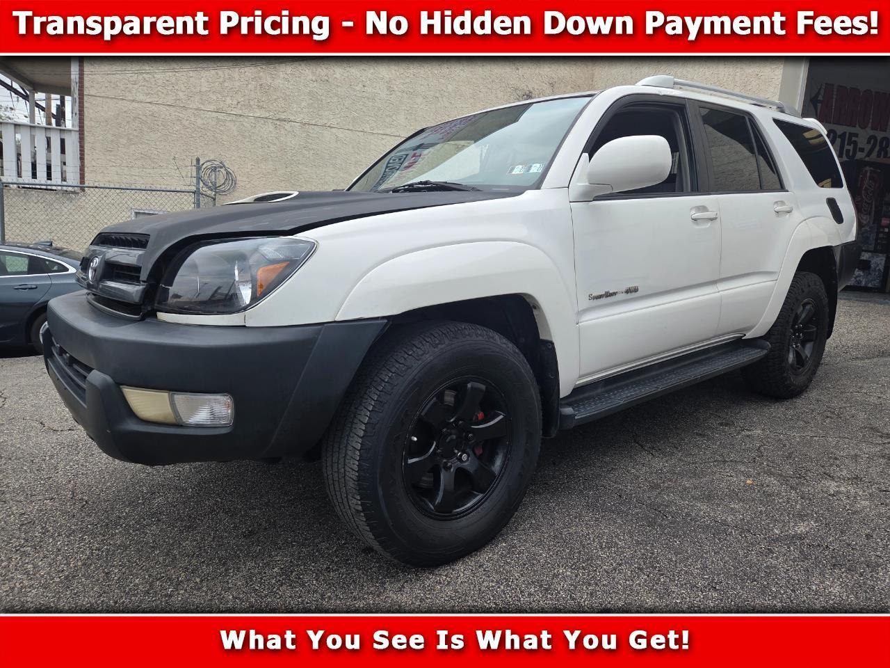 2003 Toyota 4Runner Sport SUV 4D