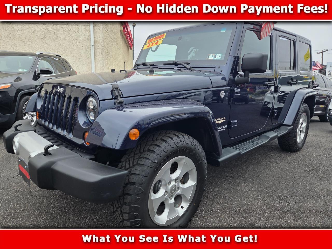 2013 Jeep Wrangler Unlimited Unlimited Sahara Sport Utility 4D