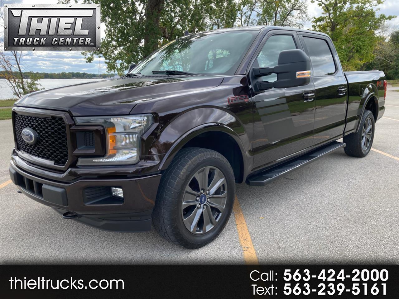 Used 2018 Ford F 150 Xlt Supercrew 6 5 Ft Bed 4wd For Sale In Pleasant Valley Ia 52767 Thiel Truck Center Inc