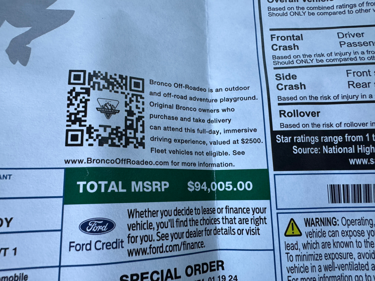 Ford Bronco Raptor 2024 Ford Bronco Raptor 2024