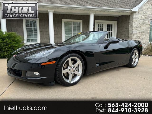 Black 2005 Chevrolet Corvette Convertible RWD Convertible Rear-Wheel Drive Manual