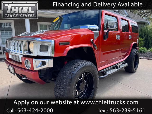 Orange 2003 Hummer H2 Base SUV / Crossover Four-Wheel Drive Automatic