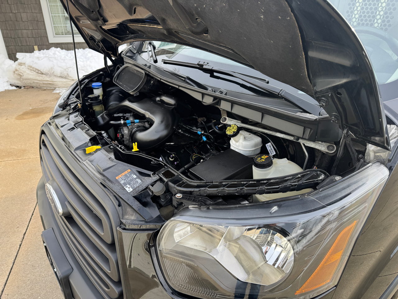 Ford Transit Cargo Van T-250 148" Low Rf 9000 GVWR Sliding RH Dr 2016