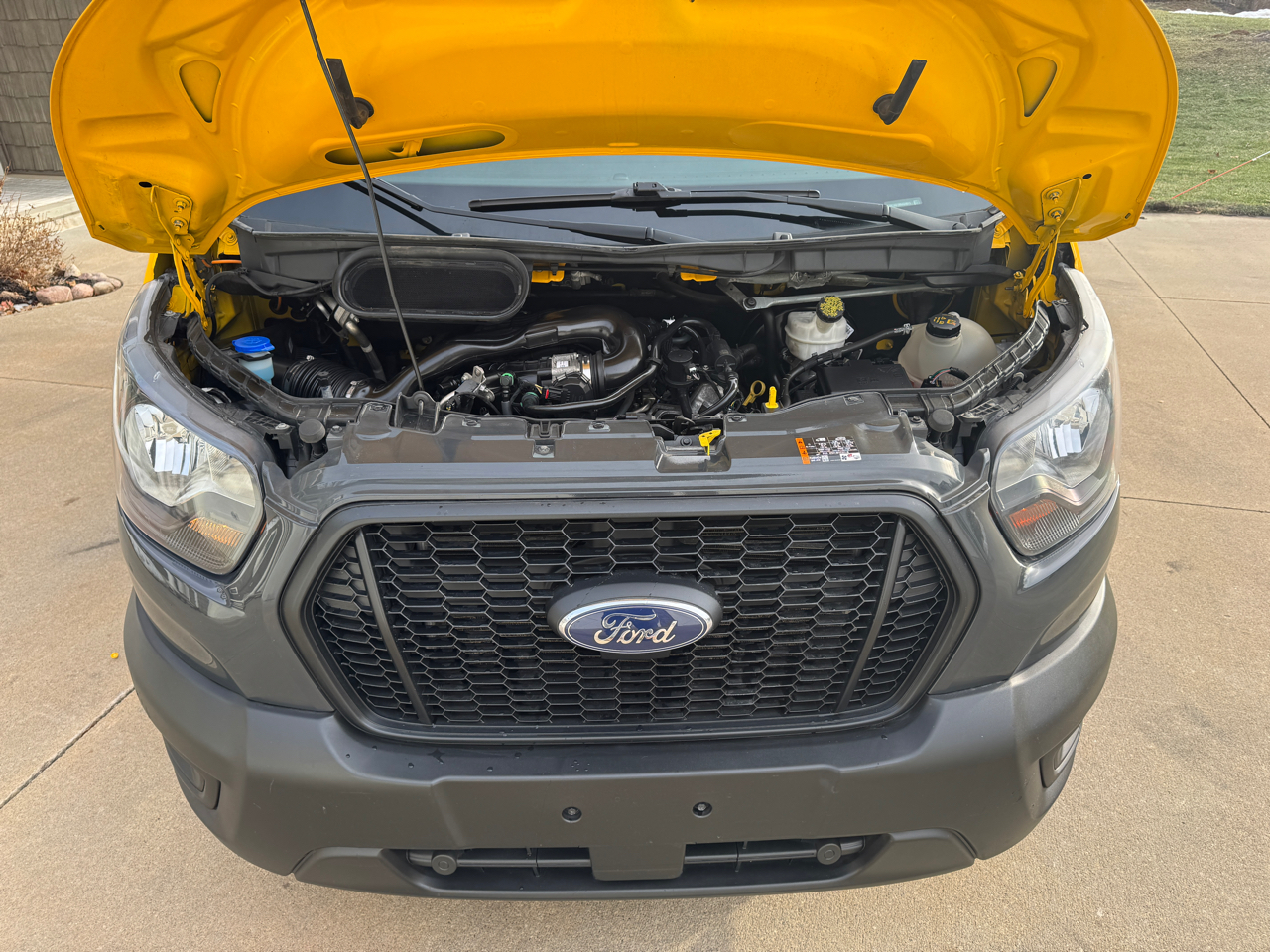 Ford Transit Cargo Van T-250 148" Hi Rf 9070 GVWR RWD 2021