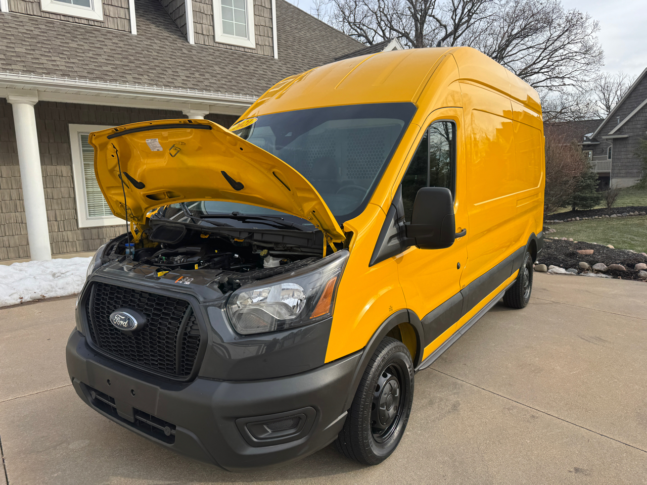 Ford Transit Cargo Van T-250 148" Hi Rf 9070 GVWR RWD 2021