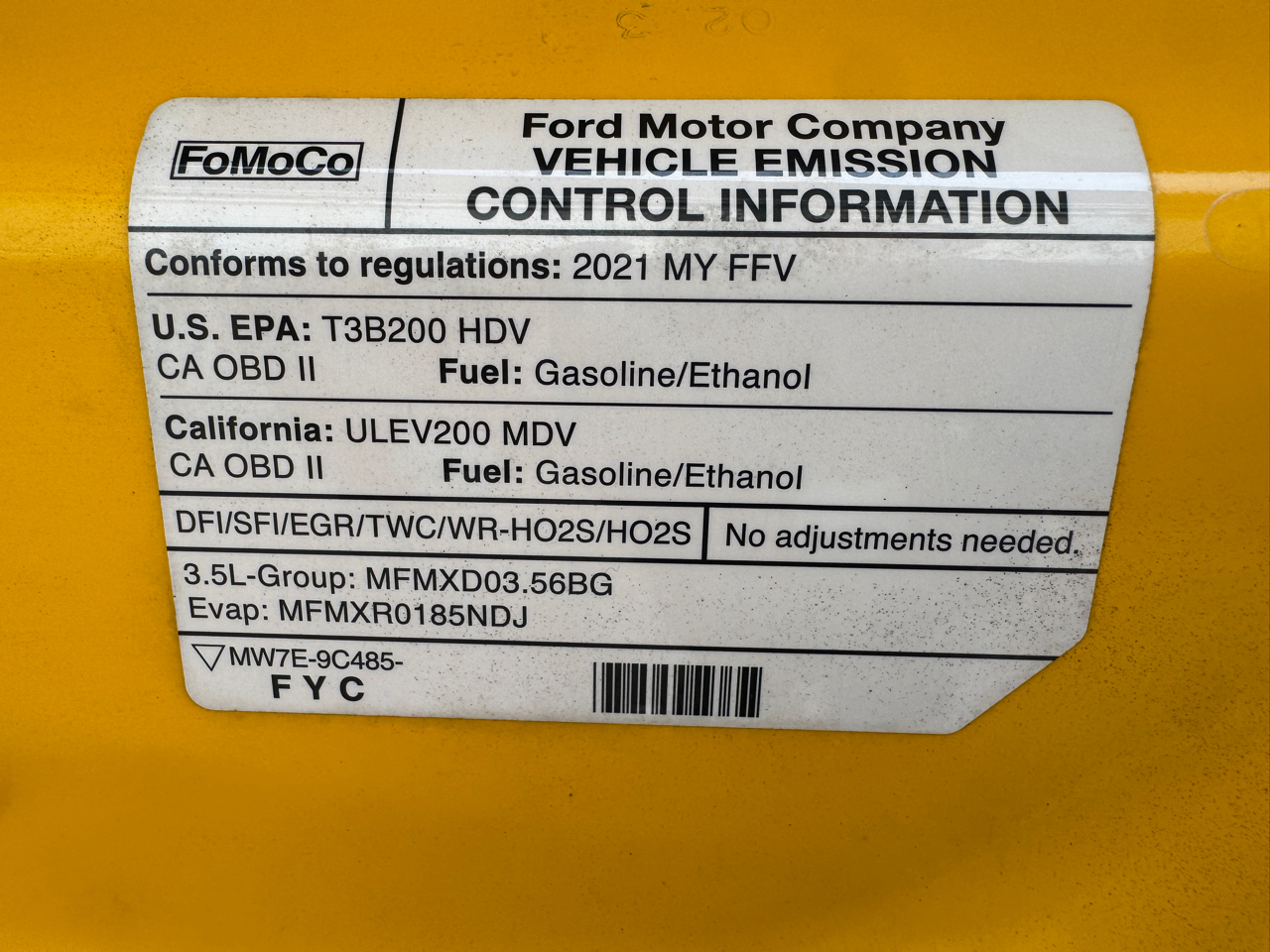 Ford Transit Cargo Van T-250 148" Hi Rf 9070 GVWR RWD 2021